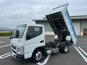 Must Sell 3tonne低床強化Dump truck 5 speed manual Mitsubishi Canter Vehicle inspectionincluded 佐賀より