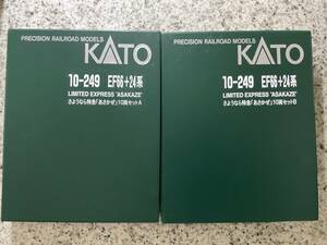 KATO 【特別企画品】10-249 EF66 + 24系25形 さよなら特急「あさかぜ」10両セット 未走行 保管品