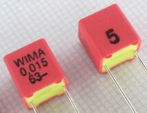 [10個] WIMA 63V 0.015uF 5% FKP2 ★カットテープ品 高音質フィルムコンデンサ_画像2