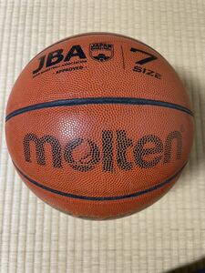 molten 天然皮革　バスケットボール　JB5000 7号　送料無料