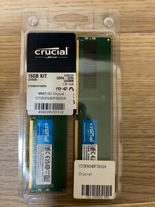 CRUCIAL DDR4-3200 16GB CT2K8G4DFS832A