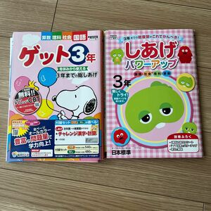 未記入　3年　ドリル　参考書　小学生　小学　受験　4教科　国語算数理科社会　② 進級準備