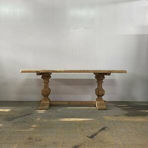フランス アンティーク French oak Table テーブル チェア 店舗什器 ベルギー ドア カウンターの画像2