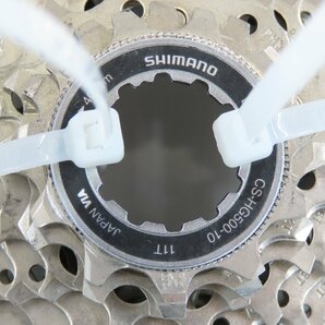 7345-60 Shimano シマノ カセット スプロケット 10S 11-32T CS-HG500-10 中古の画像2