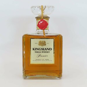 7387-60 山口県限定配送 KINGSLAND NIKKA WHISKY PREMIER 特級 従価 ニッカ キングスランド プレミア 未開封 760ml/43%