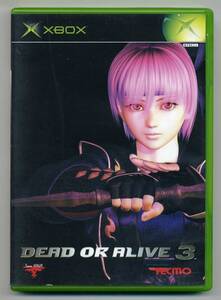 2 point successful bid free shipping used Dead or Alive 3 DEAD OR ALIVE 3 G TECMO DOA3