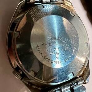 ◆SEIKO セイコー 5ACTAS ファイブアクタス 6106-8680 自動巻き デイデイト シルバー文字盤 SS 23石 メンズ 腕時計◆の画像5