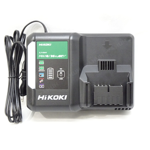 【新品】HiKOKI ハイコーキ 最新型 日立 急速充電器 UC18YDL2 14.4/18V/36V USB 対応 低騒音 大型LED ★1 UC18YDL後継機種 純正の画像2