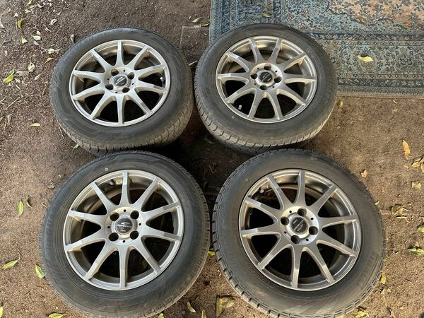 ヨコハマ アイスガード 175/65R15 アルミホイールセット スタッドレスタイヤ スノータイヤ