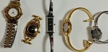 ジャンク品 GUCCI レディース腕時計 5点セット 不動品 GUCCI クォーツ_画像2