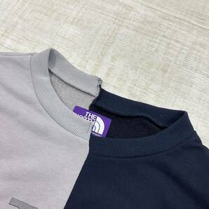 名作 THE NORTH FACE PURPLE LABEL ノースフェイス パープル レーベル Asymmetry Logo Tee アシンメトリー ロゴ Tシャツ NT3916N サイズ XLの画像3