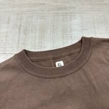 22ss KAPTAIN SUNSHINE キャプテンサンシャイン Crewneck Knit Pocket Tee クルーネック ニット ポケット Tシャツ KS22SKN02 サイズ 40_画像3