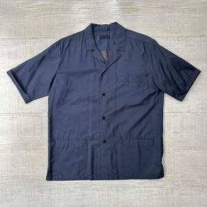 CLASS クラス SILK SHIRT JACKET シルク シャツ ジャケット NAVY ネイビー 系 サイズ 3