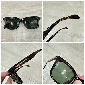 新品 希少 visvim ビズビム VIATOR SUNGLASSES SCOUT べっ甲 柄 サングラス アイウェア 中村ヒロキ 51□19-148 DK.BROWN 0121103003006の画像7