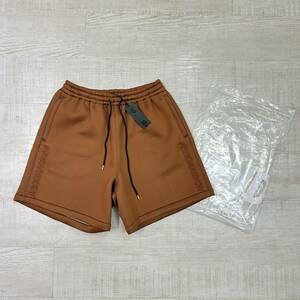 新品 WIND AND SEA ウィンダンシー WDS BOX CBK SHORTS ロゴ 刺繍 ショーツ イージー ショート パンツ WDS-20A-PT-04 HENNA サイズ M