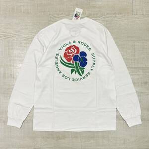 新品 VIOLA & ROSES ビオラアンドローゼス VIOLA&ROSES クラシック ロングスリーブ Tシャツ ロンT CLASSIC L/S TEE T-Shirt サイズ L