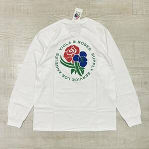 新品 VIOLA & ROSES ビオラアンドローゼス VIOLA&ROSES クラシック ロングスリーブ Tシャツ ロンT CLASSIC L/S TEE T-Shirt サイズ Lの画像1