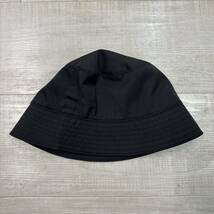 23ss 2023 ANEI アーネイ PARK BUCKET HAT バケット ハット バケハ 帽子 AN0231_S0002 BLACK ブラック 系 サイズ FREE_画像3