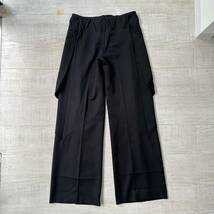 23aw 2023 KIKO KOSTADINOV WOMAN キココスタディノフ ウーマン WATERFALL TROUSER ワイド パンツ トラウザーズ 42 / メンズで履けます。_画像3