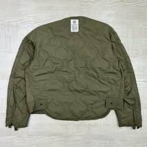 90s Vintage US.ARMY ヴィンテージ アーミー COMBAT VEHICLE CREWMAN'S LINER JACKET ライナー キルティング ジャケット MEDIUM REGULAR_画像2