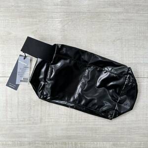  new goods jack gomme Jack rubber BOX box clutch bag pouch black group 1073 BAG MADE IN FRANCE