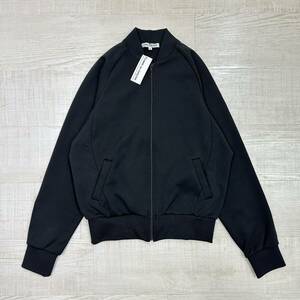 24ss 2024 新品 COMME des GARCONS コム デ ギャルソン ポリエステル ジャージ ジップ ブルゾン トラック ジャケット BLACK ブラック L 