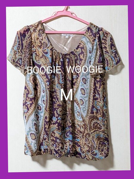 ブギウギ☆トップス☆シフォン☆ブラウス☆M☆BOOGIE WOOGIE