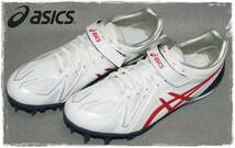 ★送料込み★未使用品★US8/26.5cm アシックス ヒートフラット asics 陸上 スパイク 短距離 中距離 100m/200m/400m/800m ハードル 幅跳び_画像1