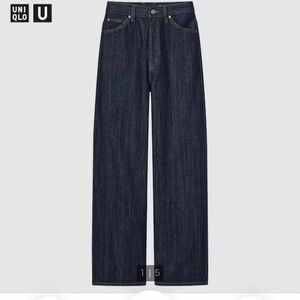 UNIQLO U★ワイドレッグ ジーンズ 25/63.5cm【新品未使用品】