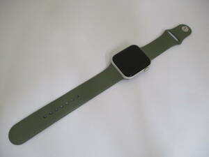 N913　アップルウォッチ　カーキ　WR-50M　初期化済み　腕時計　