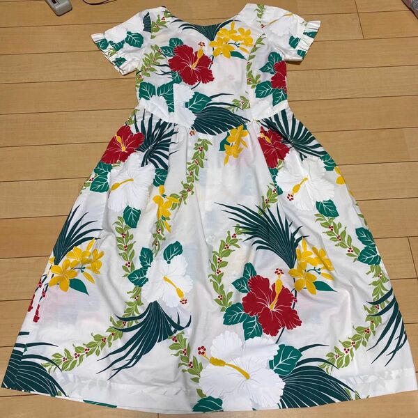 フラダンスドレス　ハワイ　メレフラ用　Mサイズ　美品