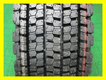 Y697【送料無料】225/80R17.5 123/122 ★ 新品 ★ ブリヂストン スタッドレス W900 2023年製 6本 激安 中型 4トン トラック キャンター 等_画像7