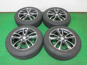 L890【送料無料 SALE品】195/60R16 超溝高 8.5分山 ブリヂストン 夏タイヤ ECOPIA NH100RV 2021年製 ホイールセット 4本 激安 セレナ 等に