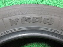 Z089【送料無料 SALE品】155/80R14 88/86 超溝高 9分山 ブリヂストン 夏タイヤ V600 2023年製 2本 激安 プロボックス サクシード バン 等に_画像10