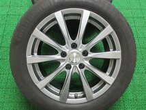 M166【送料無料 在庫処分!!】215/55R17 Continental 夏タイヤ アルミ ホイールセット 4本 激安 クラウン MIRAI デリカ D:5 レクサス HS 等_画像6