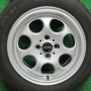 AZ121【送料無料 SALE品】175/65R15 超溝高 8.5~9分山 夏タイヤ 2022年製 アルミ ホイールセット 4本 BMW MINI ミニ 純正 激安 早い者勝ちの画像6