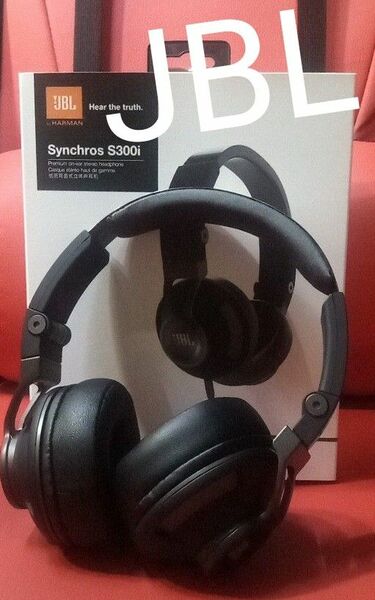 JBL Synchros S300i 有線 ヘッドフォン iPhone iPad対応 オンイヤー アップル製品対応マイク付