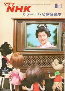 グラフNHK 昭和45（1970）年10月1日発行　カラーテレビ家庭読本　ステージ101　生活優先への道　伊藤栄子