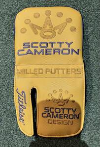 スコッティキャメロン製マレット型純正パターカバー★SCOTTY CAMERON PHANTOM X12など★ファントム タイトリストヘッドカバー 