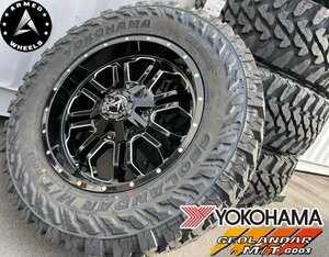 ハマーH2 H1 HUMMER ARMED OFFROAD 20インチマッドタイヤホイール YOKOHAMA GEOLANDAR MT G003 35x12.50R20 37x12.50R20