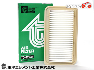 ムーヴ L150S L160S エアエレメント エアー フィルター クリーナー 東洋エレメント H14.10～H18.10