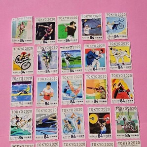 ☆★使用済み切手[東京2020オリンピック・パラリンピック競技大会] 1~3 バラ26枚の画像2