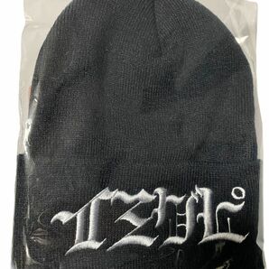 ブランド　ニット帽（ブラック）free size 