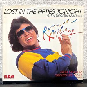 US プロモ 7inch Ronnie milsap / lost in the fifties tonight cr7 061gr052404 