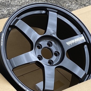 レアサイズ RAYS VOLKRACING TE37SAGA S-plus 18インチ9.0J+47 5H100 GR86 BRZ 新品ホイール4本セットの画像2