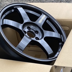 レアサイズ RAYS VOLKRACING TE37SAGA S-plus 18インチ9.0J+47 5H100 GR86 BRZ 新品ホイール4本セットの画像4