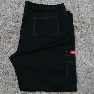 D008【Dickies/ディッキーズ】ワークパンツ　2XL　 ブラック系　８５７４５５