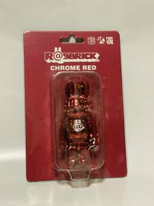 R@BRICK 100% CHROME RED メッキ ラブリック メディコムトイ フィギュア BE@RBRICK 未開封