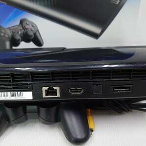 PS3 PlayStation3 チャコール・ブラック 500GB CECH4300C ＋ 160GB CECH-3000A 箱なし 中古 ２台セットの画像4