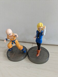 ドラゴンボール　クリリン　18号　フィギュア